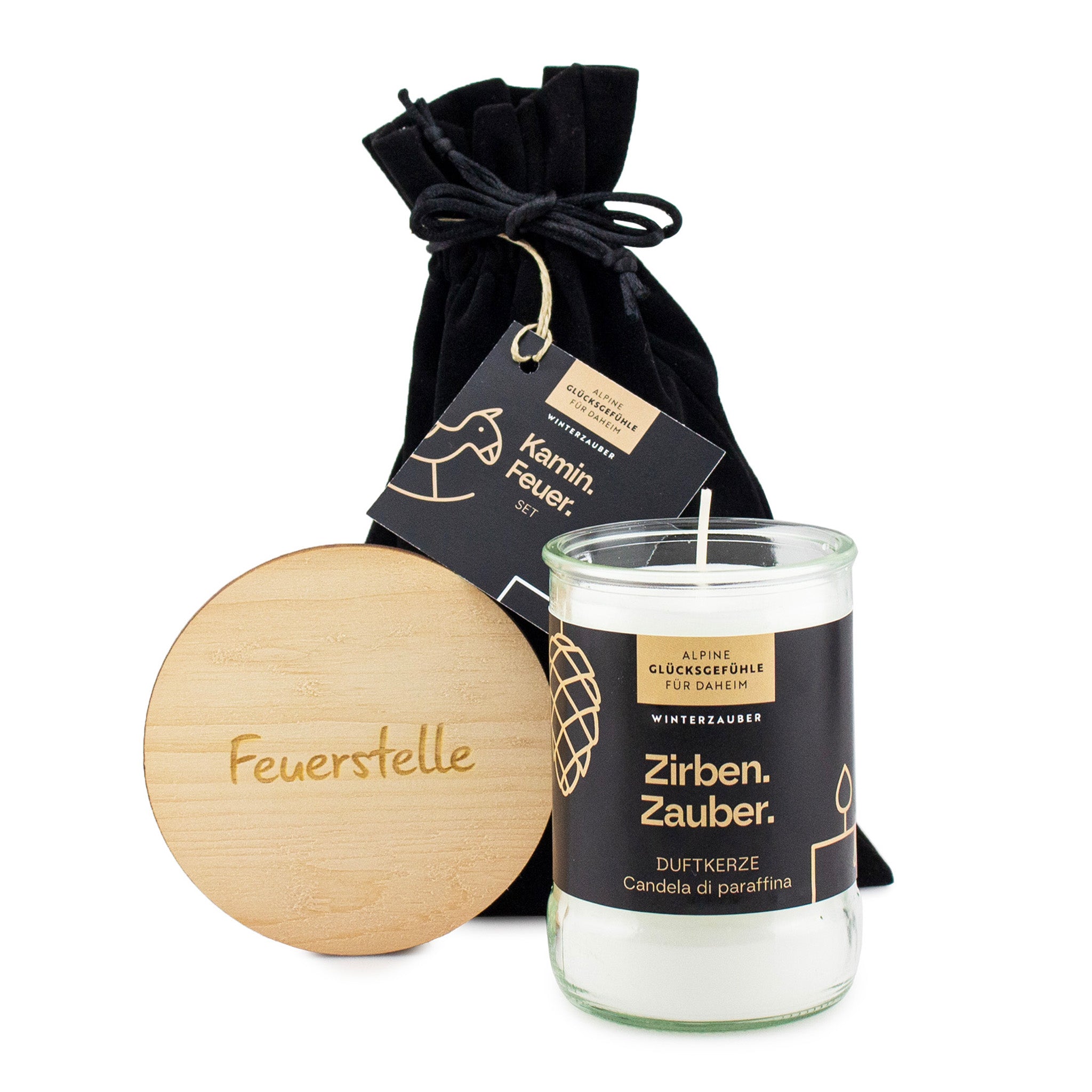 Duftkerzen-Set mit Säckchen